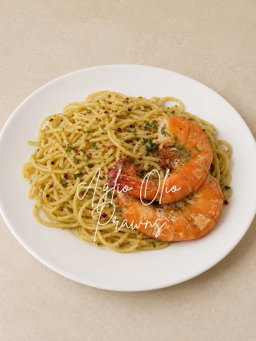 Tiger Prawns Aglio Olio