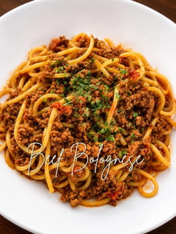 Beef Bolognese
