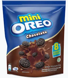 OREO MINI CHOCOLATE MP 20.4G X 8'S