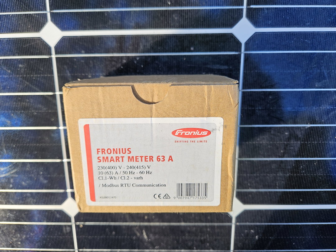 Fronius 1 P 63 amp smart Meter