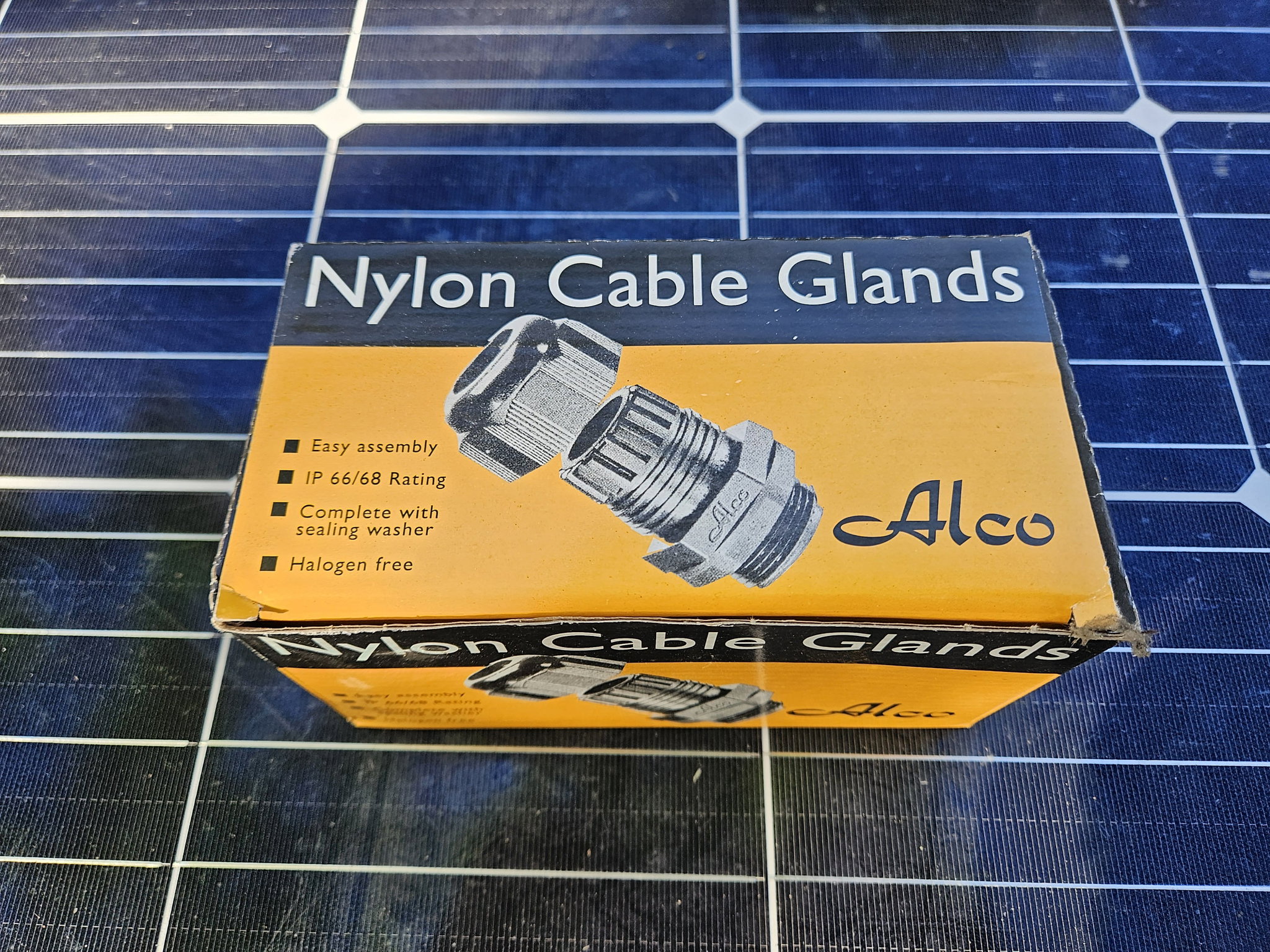 Nylon Cable Glands - Alco - sealing washers -PK 20_0