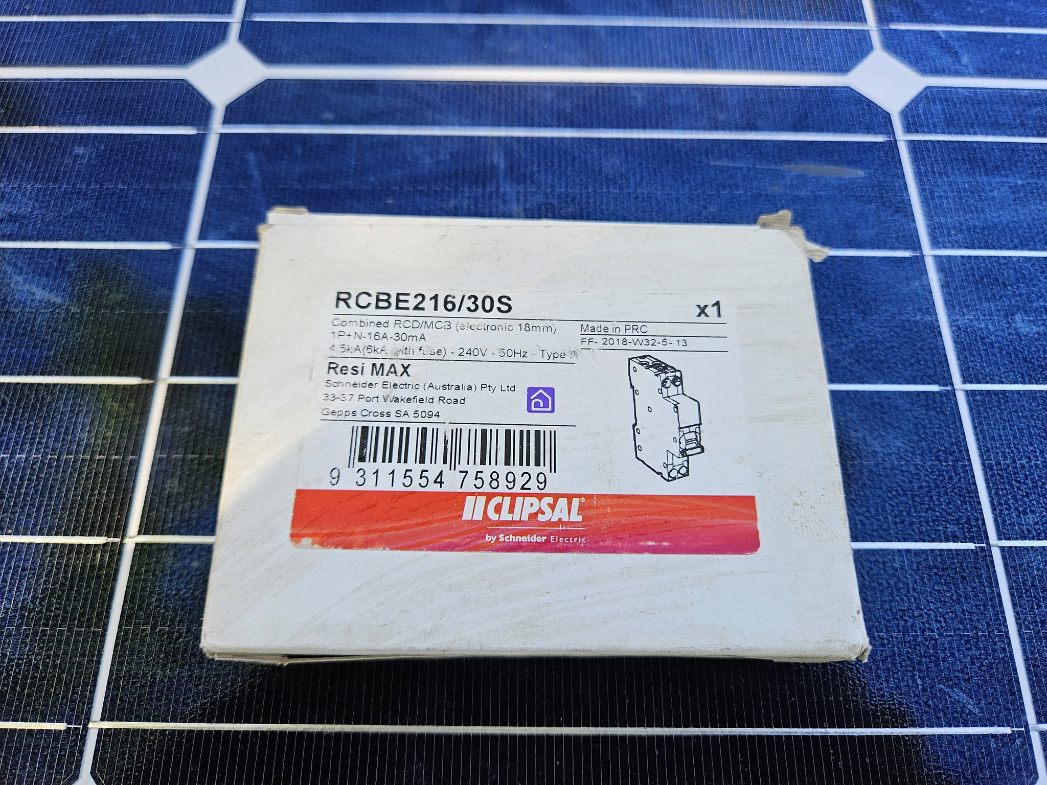 RCBE 216/30S    clipsal_0