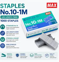 MAX STAPLES BULLETS 10-1M