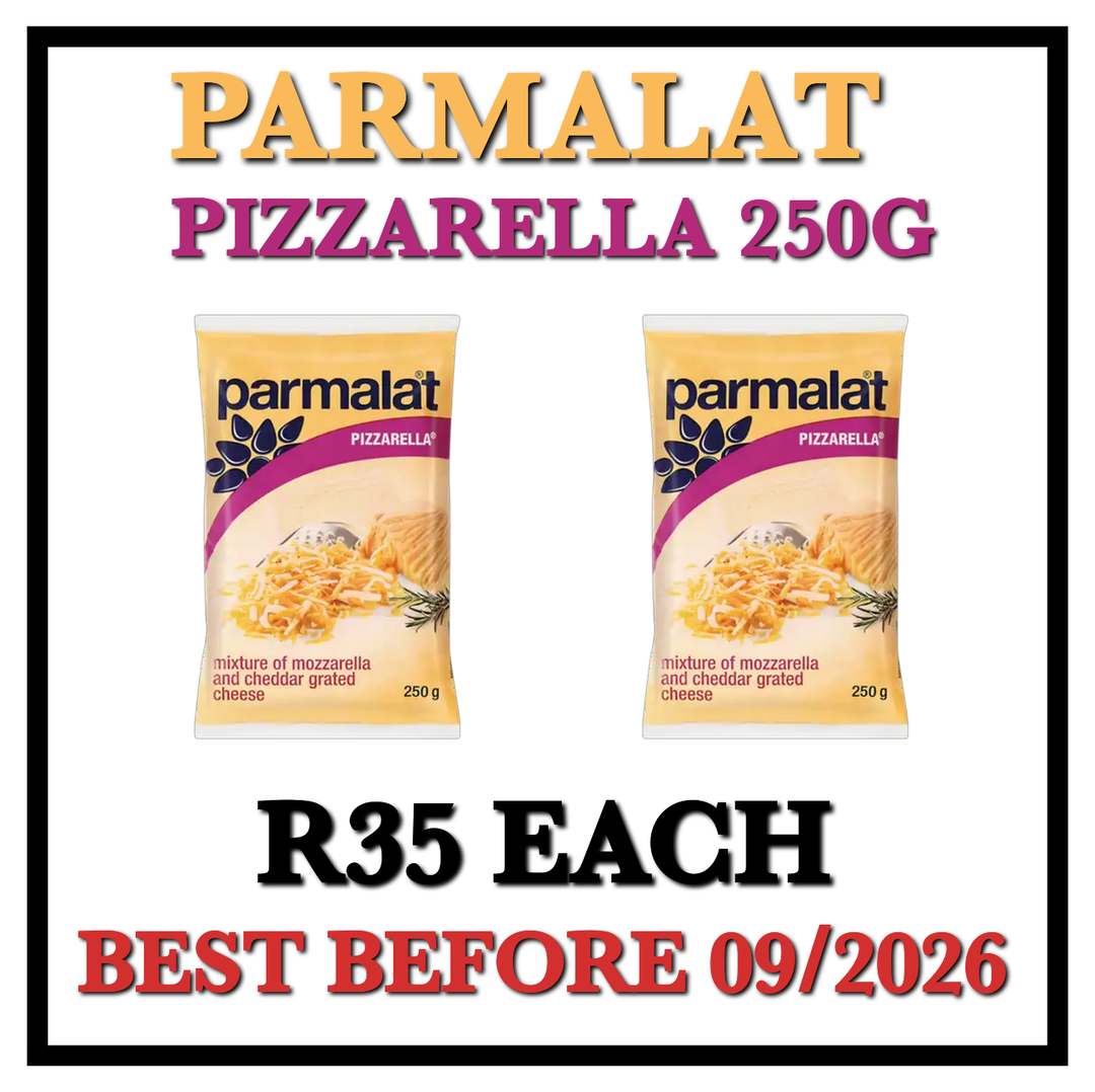 Parmalat Grated Cheese 250g (Pizza)