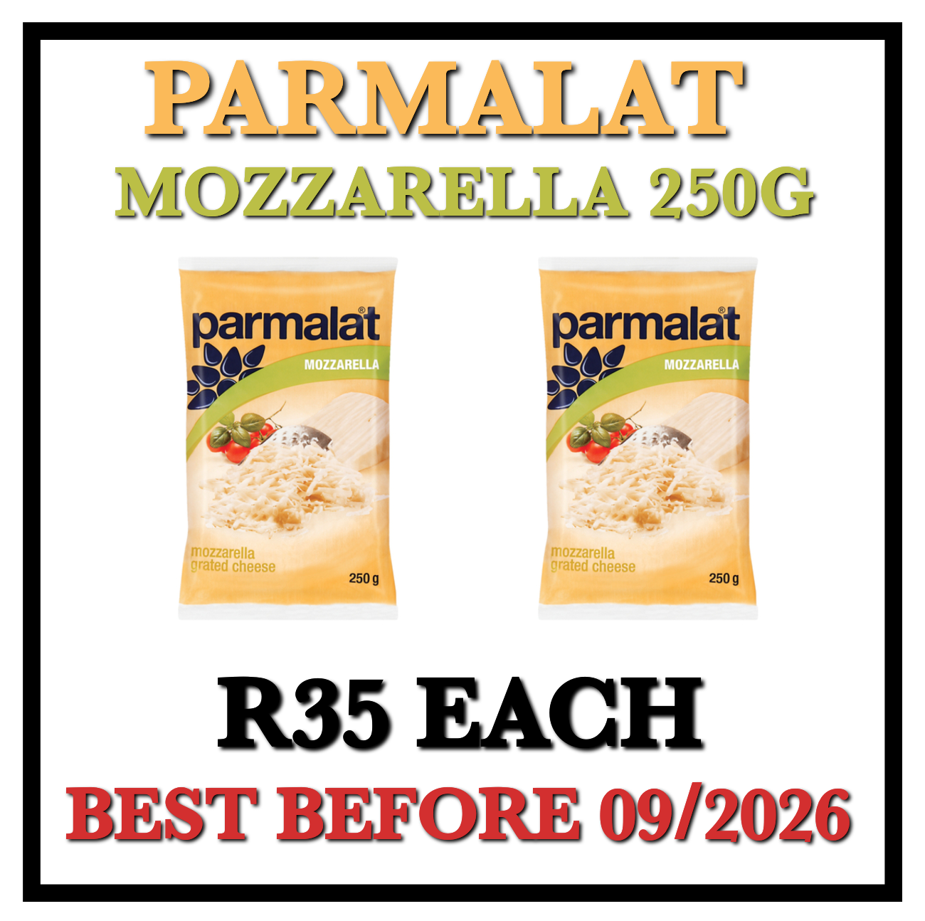 Parmalat Mozzarella Cheese 250g_0