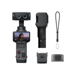 Dji Insta 360 Luna Ultra 8K Dual Lens Gimbal Standard Camera-Black