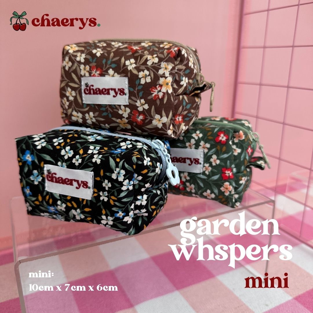 MINI Beauty Bag {Garden Whispers}