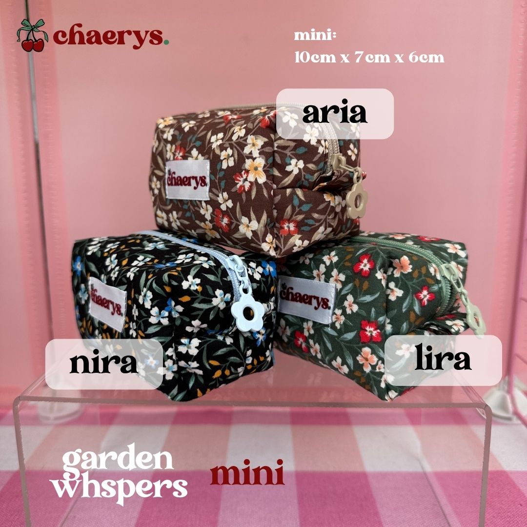 MINI Beauty Bag {Garden Whispers}_3