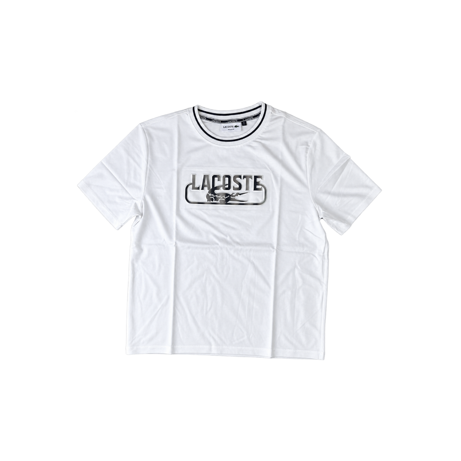 Embossed Tee Lacoste_0