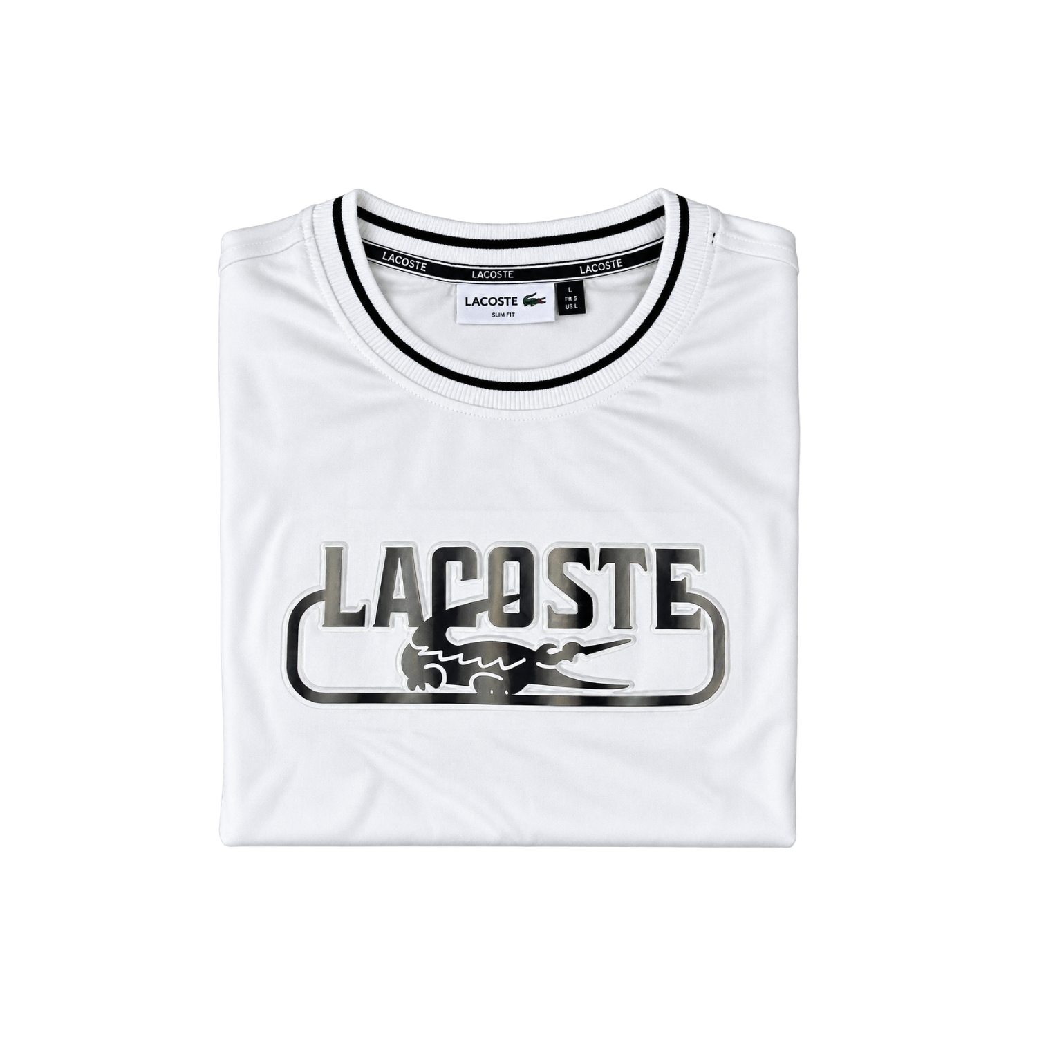 Embossed Tee Lacoste_1