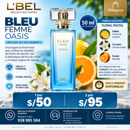 Bleu Femme Oasis 50mL