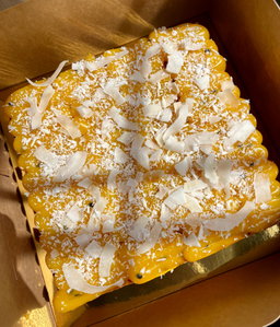 Vegan Coconut & Passionfruit Cake
