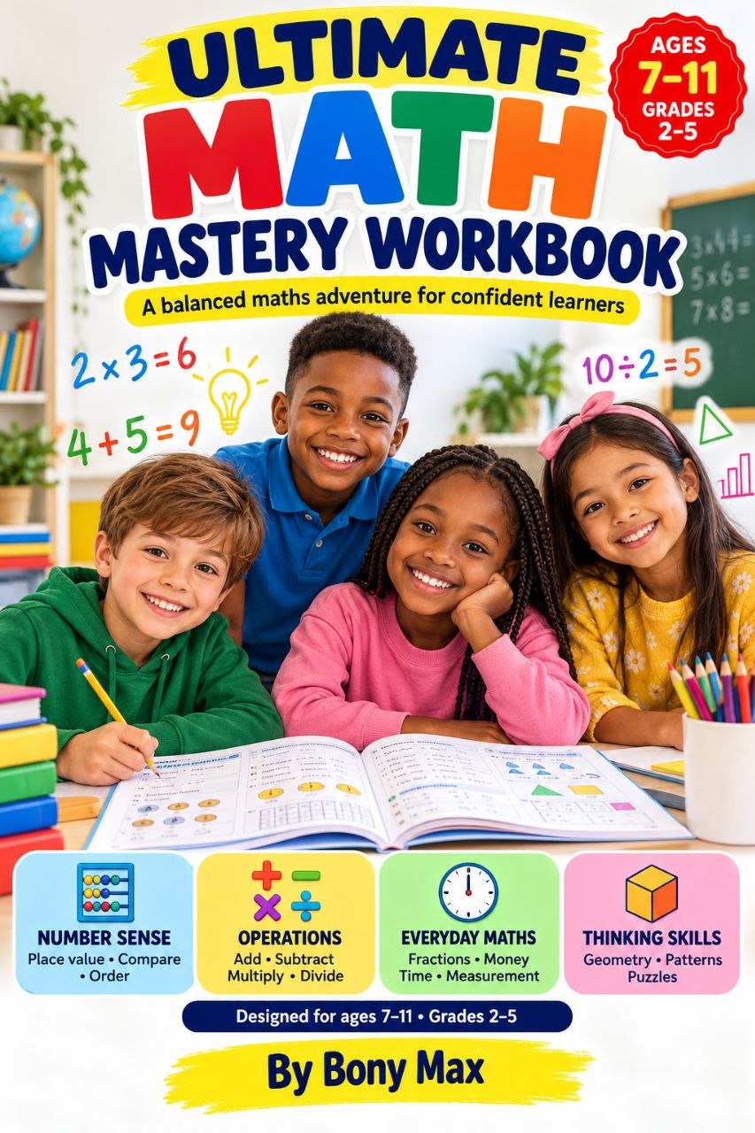 Ultimate Math Mastery Workbook- Age 6-11_0
