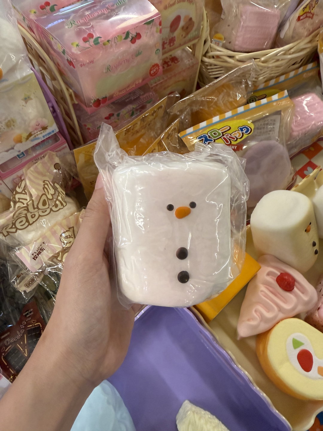 Snowman Marshmallow (White)