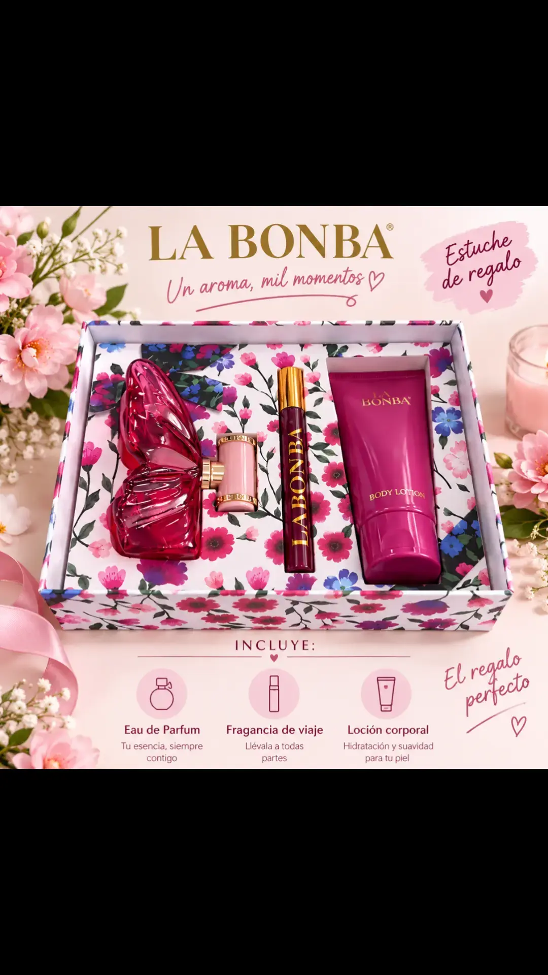 Estuche La Bonba - Mariposa