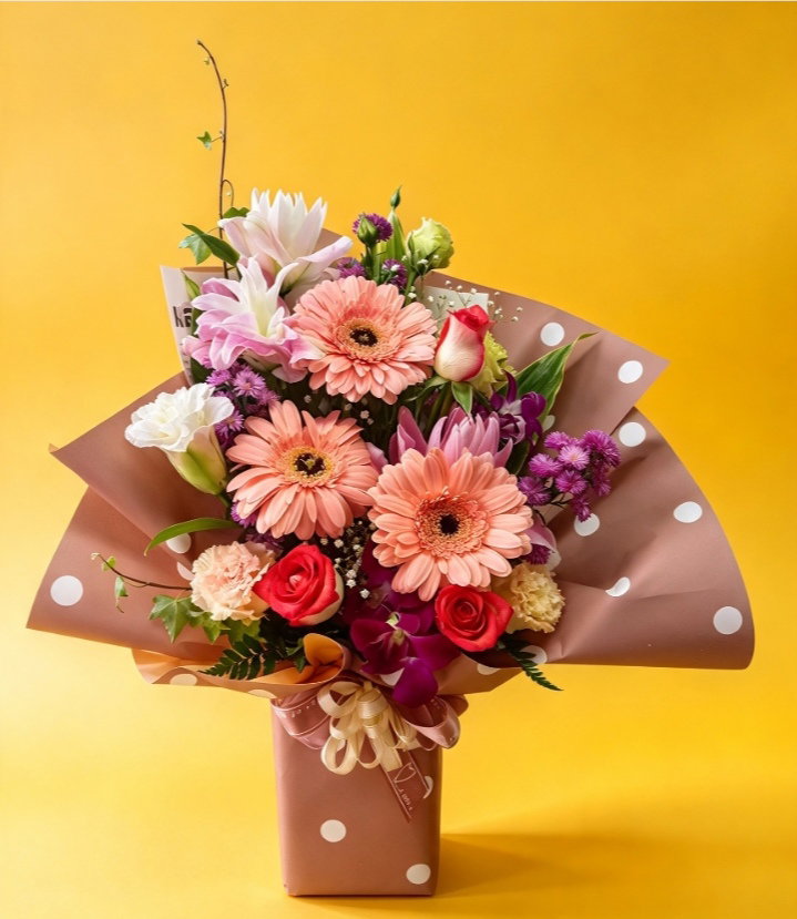 Gerberas y Flor Variada 