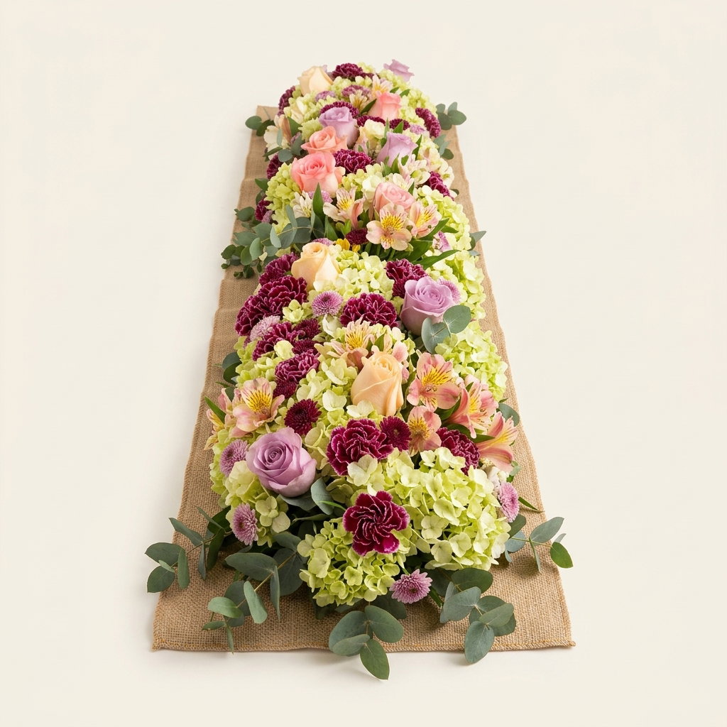 Camino de Mesa Floral