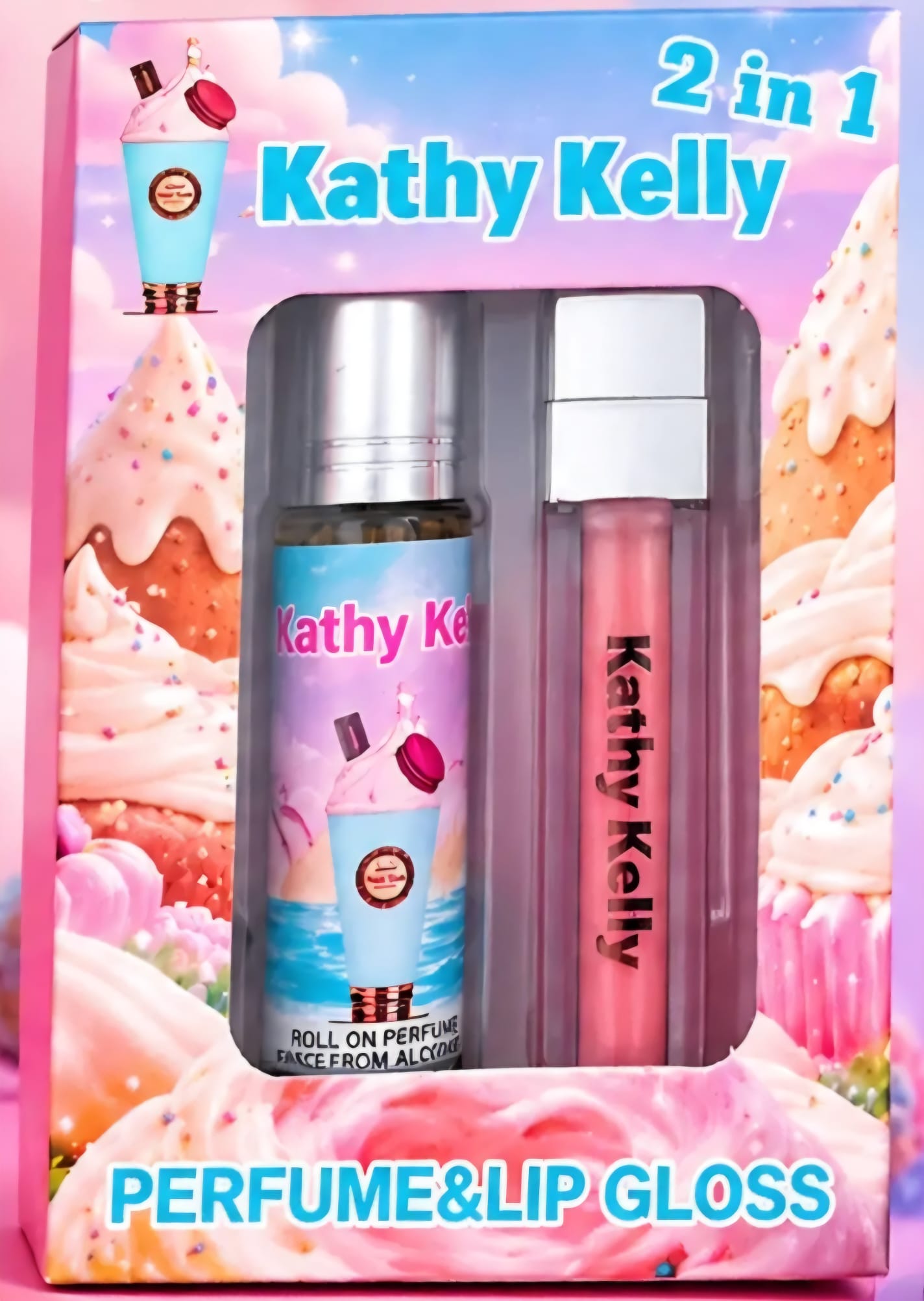 Set de Perfume y Labial - Helados _2