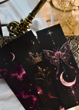 Mystical & Dark Academia Trio Bookmarks
