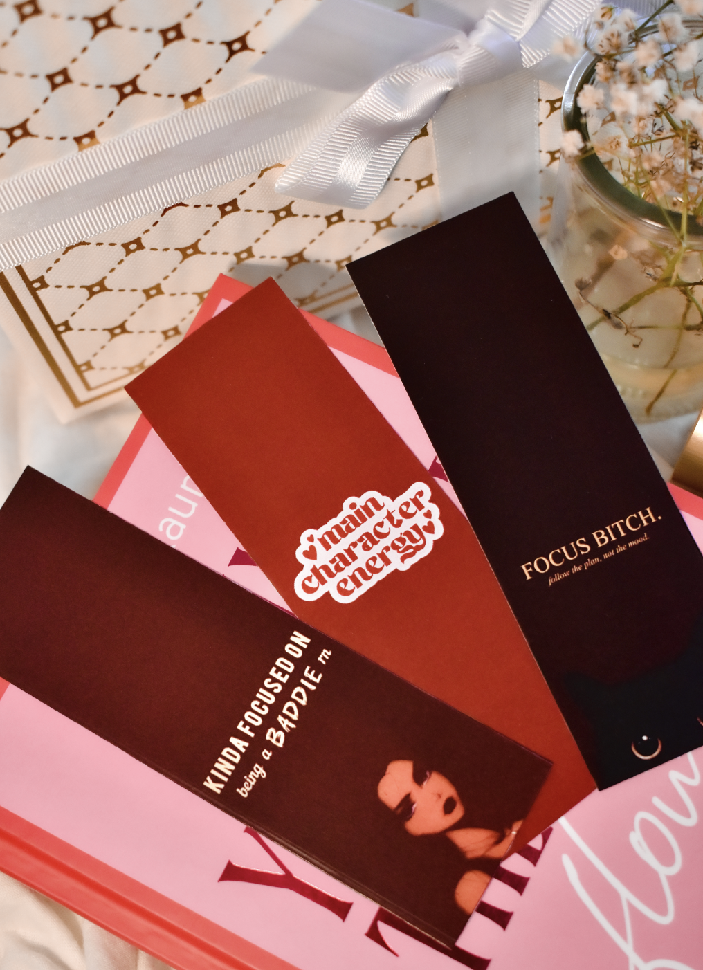 Main Character Energy Trio Bookmarks