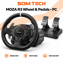MOZA R3 Racing Wheel & Pedals — PC