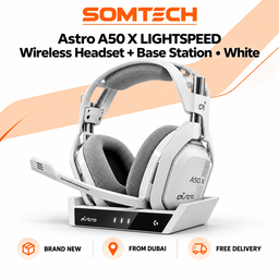Astro A50 X LIGHTSPEED Wireless Headset + Base Station — White