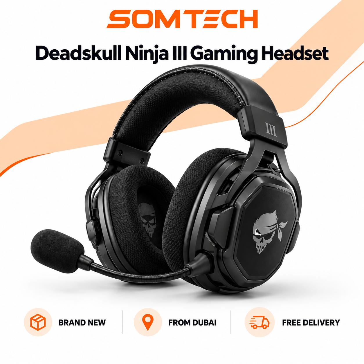 Deadskull Ninja III Gaming Headset