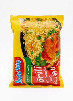 Indomie Körili Hazır Noodle 75g إندومي نودلز سريعة التحضير بنكهة الكاري