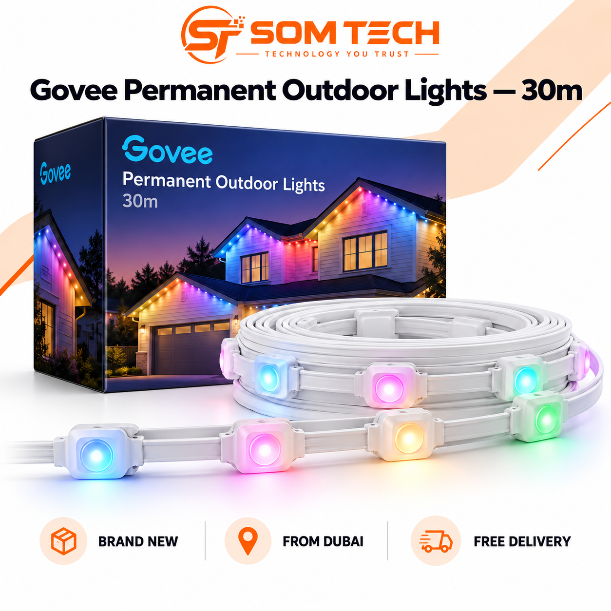 Govee Permanent Outdoor Lights โ 30m