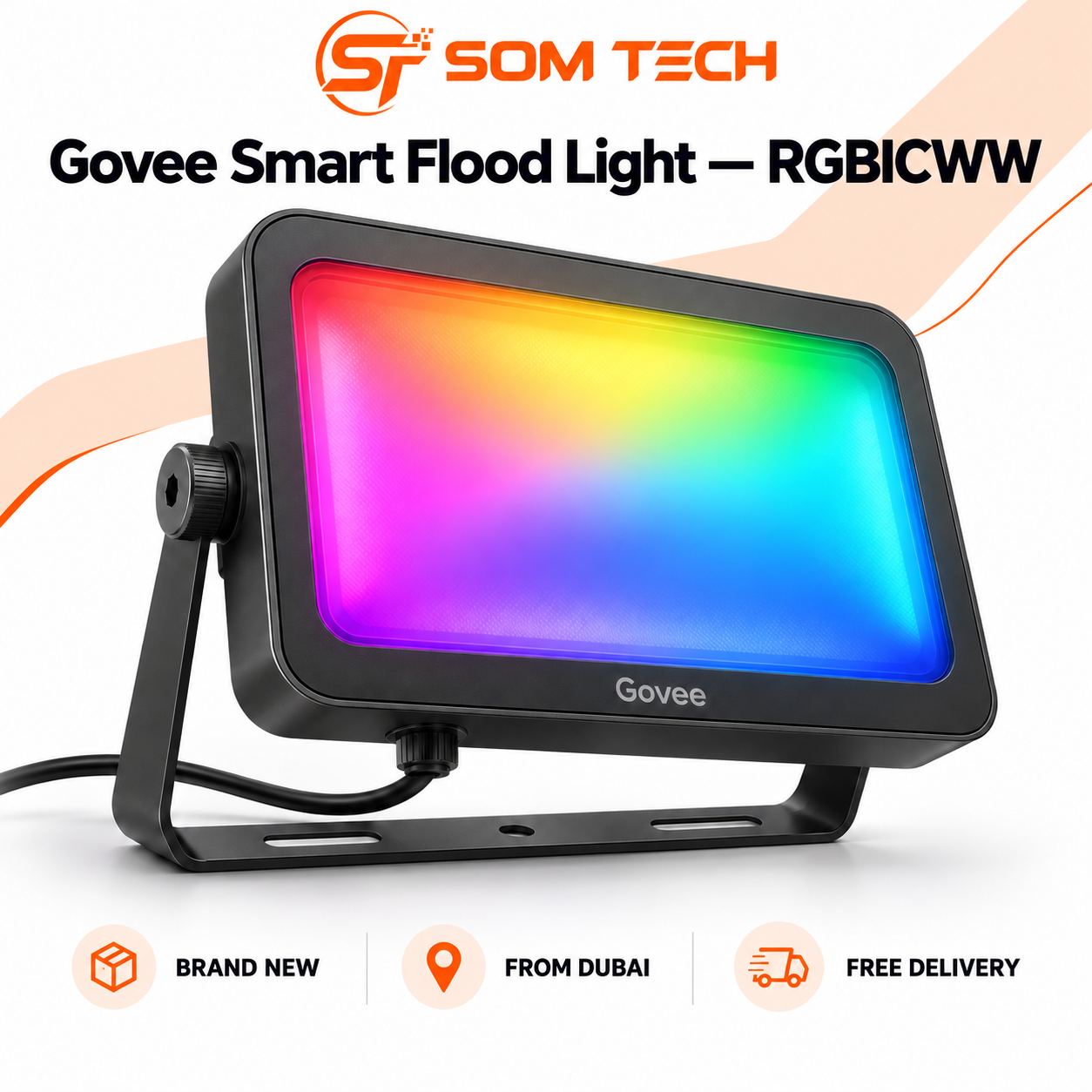 Govee Smart Flood Light โ RGBICWW