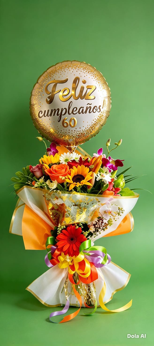 Ramo Primaveral con Globo