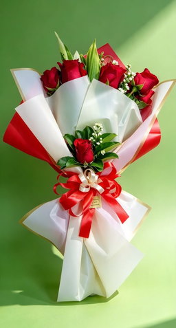 Seis Rosas Decoradas