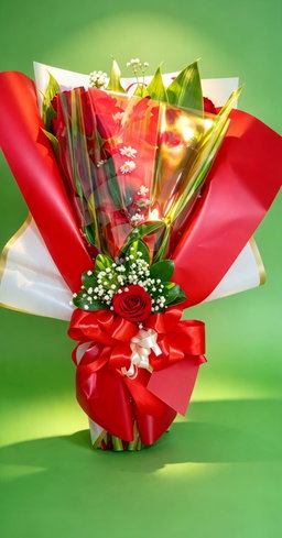 Doce Rosas Rojas