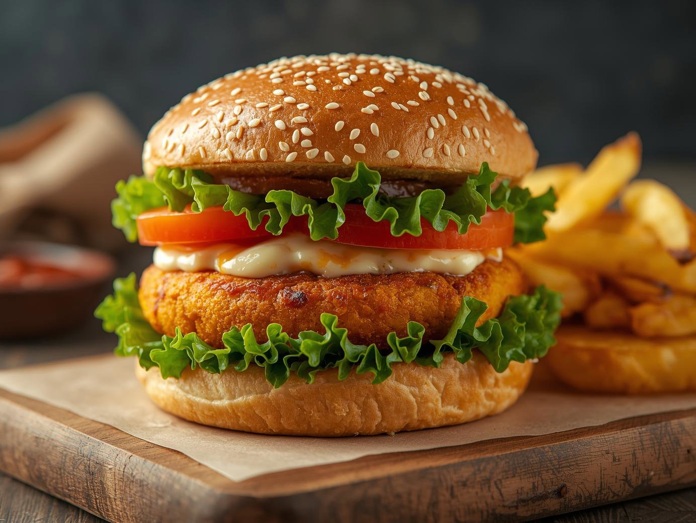 Classic Aloo Tikki Burger_0