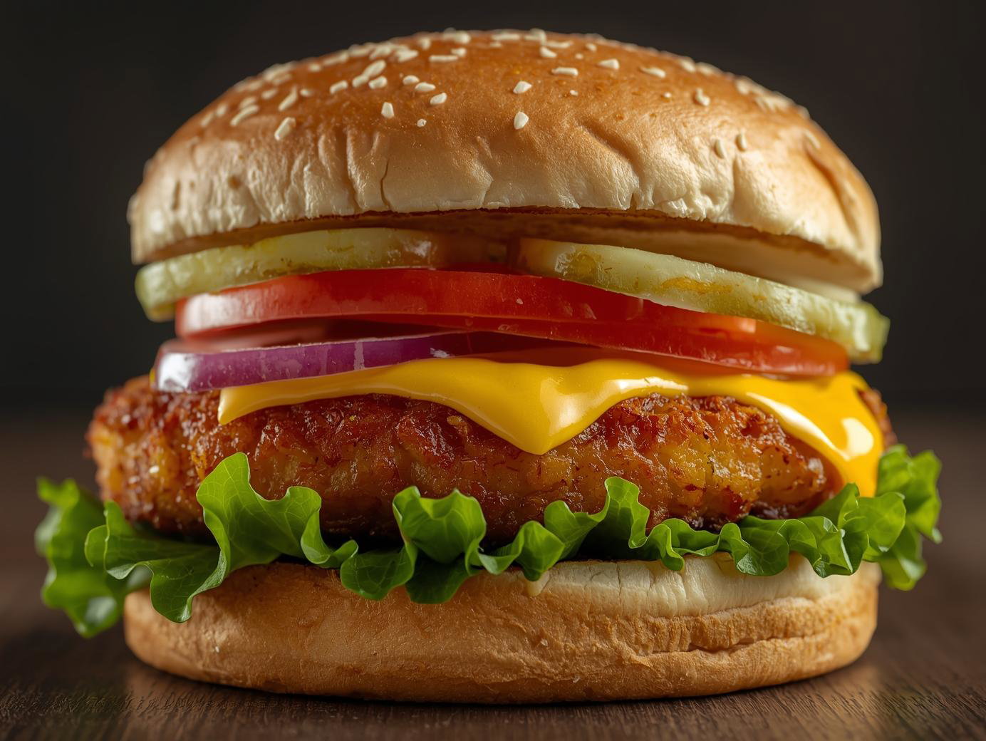 Veg Cheese Burger_0
