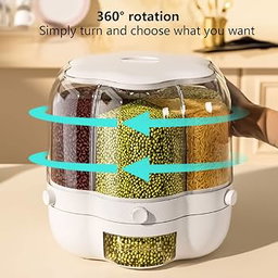 Rotating Rice Barrel