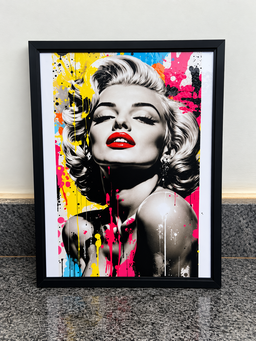 Tableau ''Marilyn Monroe" A4 ( Collection POP ART)