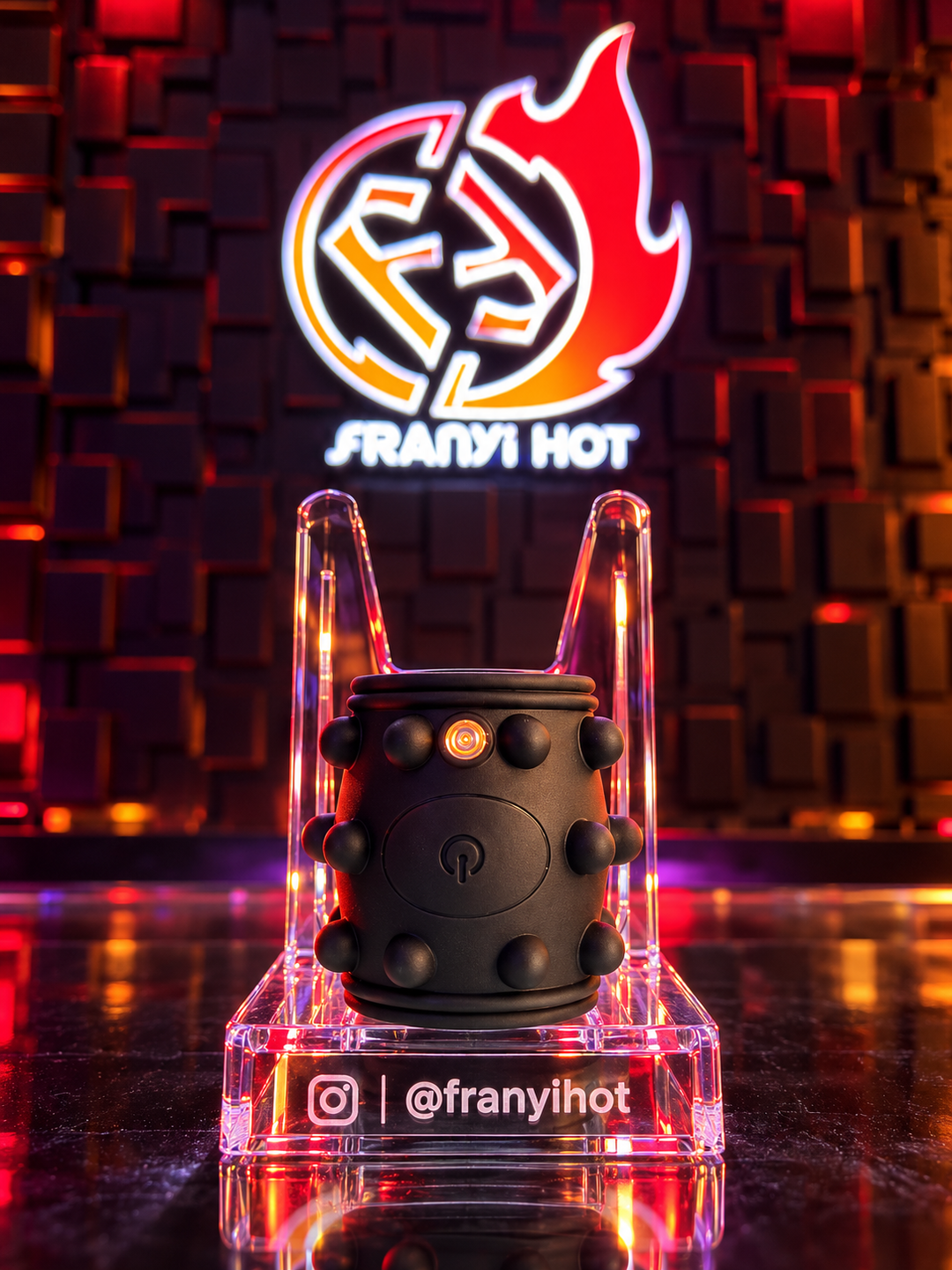 Anillo vibratorio Perlado de 360 Grados 