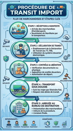 Procédure de transit import