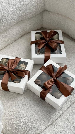Square packaging boxes