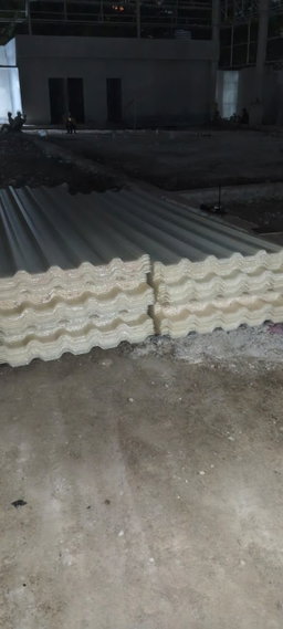 Atap UPVC 860 10mm double layer upvc