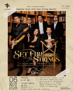Samantha Diana with Casa String Quartet - Set Fire To The Strings