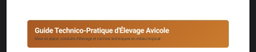Technique de pratique de l’élevage 