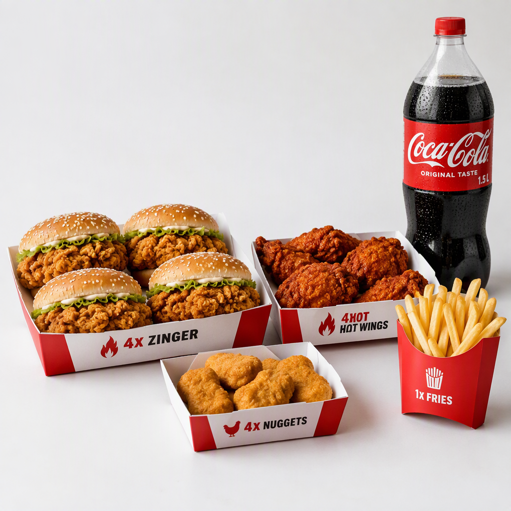 4xzinger 4xhot wings 4xnuggets 1xfries 1x1.5 ltr drink_0