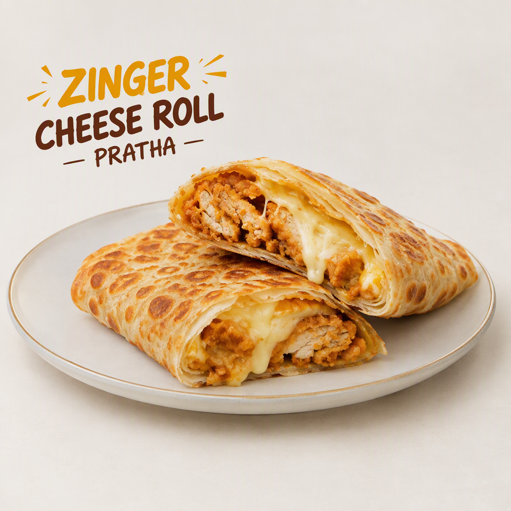 ZINGER CHEESE ROLL PRATHA_0
