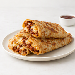 BBQ CHEESE ROLL PARATHA