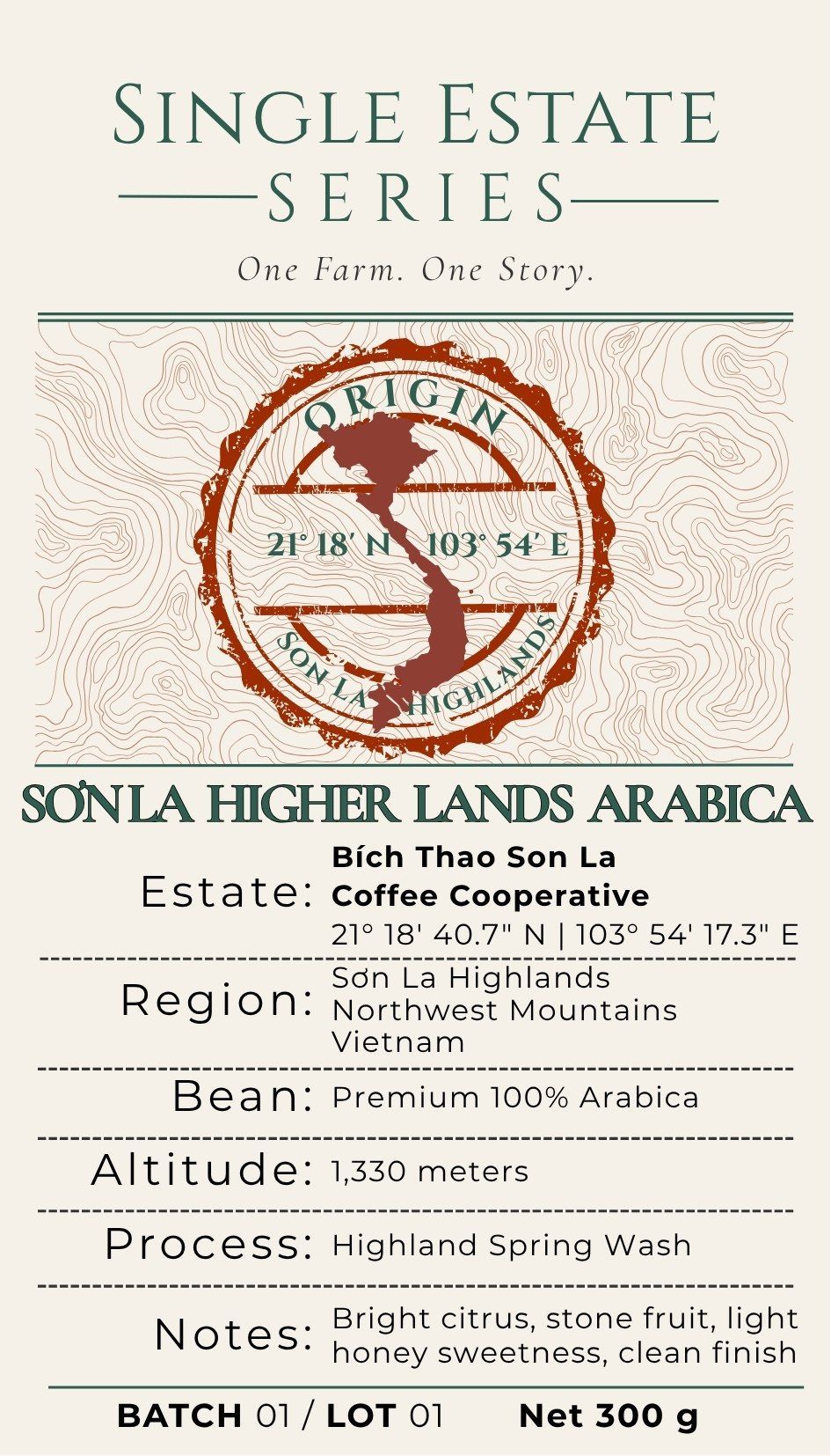 Arabica Sơn La Higher Lands_0