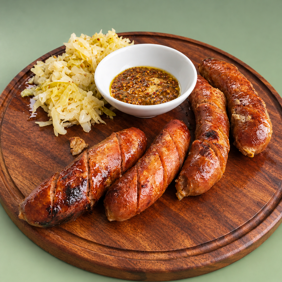 Khay xúc xích nướng