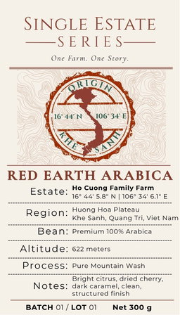Arabica đất đỏ (Khe Sanh)