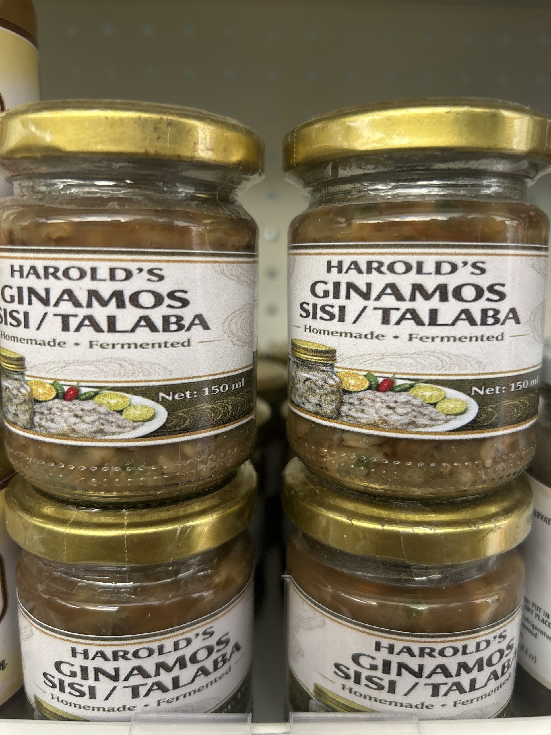 Harold’s ginamos talaba/sisi 150g